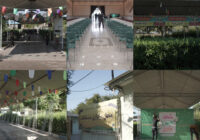 آماده‌سازی اردوگاه شیخ مرتضی انصاری برای مسابقات همخوانی قرآن کریم و مدیحه‌سرایی قرآن‌آموزان کشور