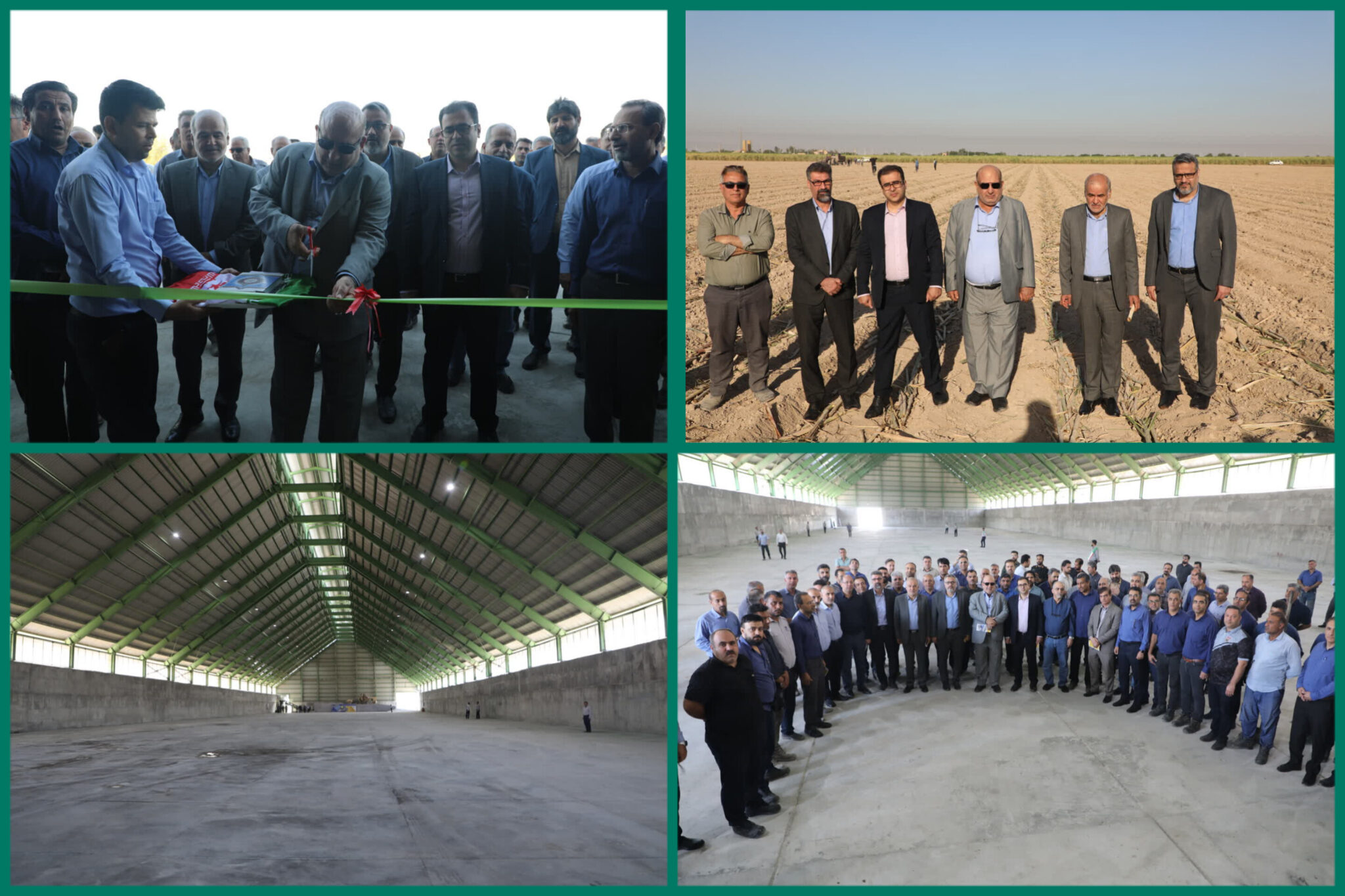 با هدف کاهش ضایعات و نگهداری ایمن و استاندارد شکر؛ انبار ۳۵ هزار تنی شکر کشت و صنعت امیرکبیر به بهره‌برداری رسید