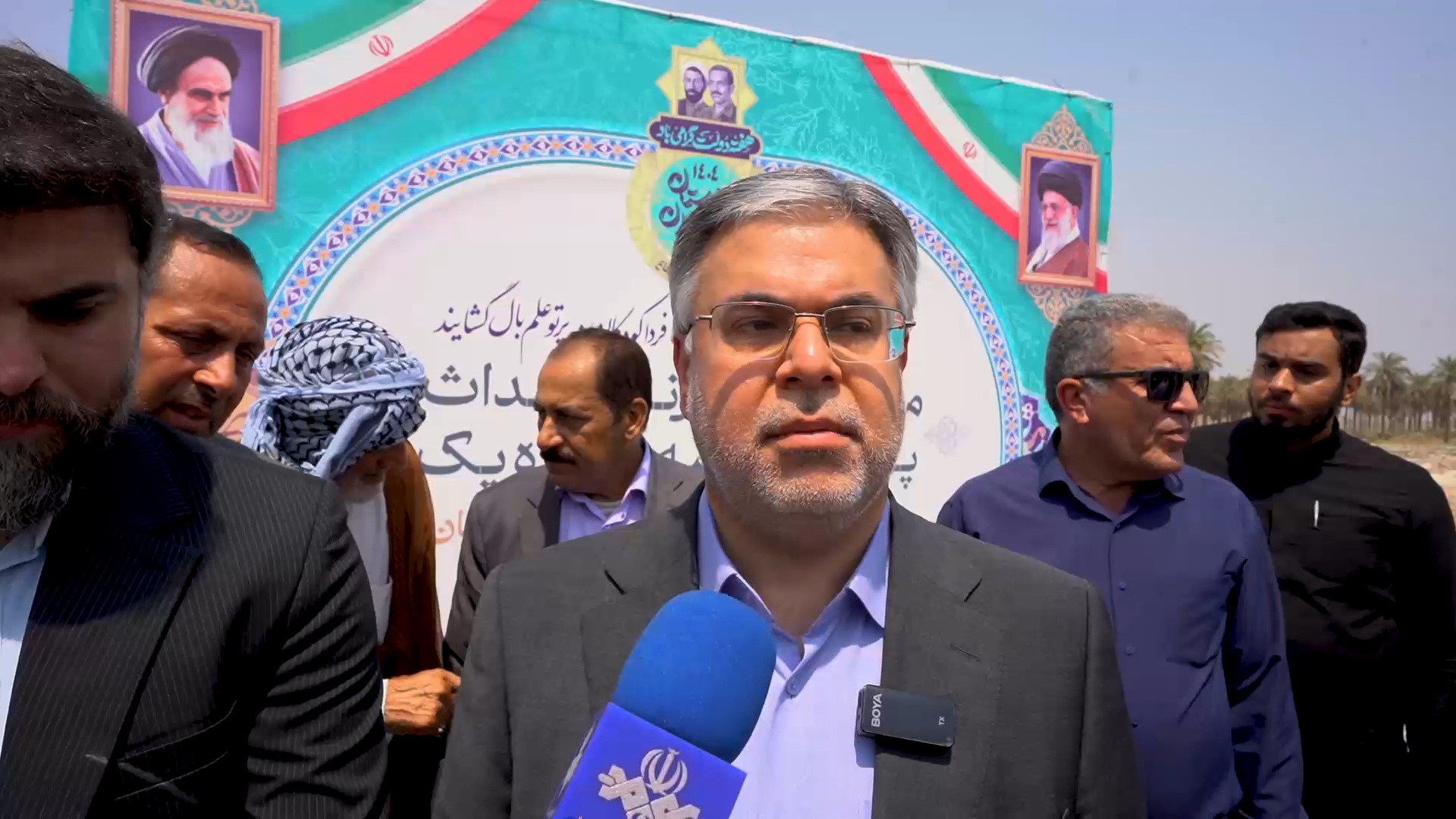 معاون عمرانی استانداری خوزستان در مراسم کلنگ زنی مدرسه ۹ کلاسه به همت شرکت فولاد اکسین:  مساعدت شرکت فولاد اکسین در توسعه فرهنگی و زیرساختی شهرستان کارون جای تقدیر دارد