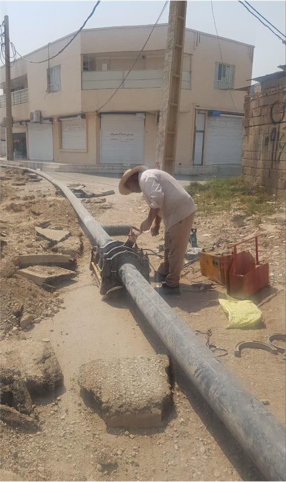 آخرین گام‌ها برای تأمین آب پایدار نورآباد زرگان اهواز