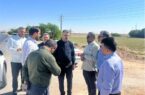 بازدید مدیرعامل شرکت آبفا اهواز از پروژه مقابله با تنش آبی در روستاهای ربیخه و سعید سلامات