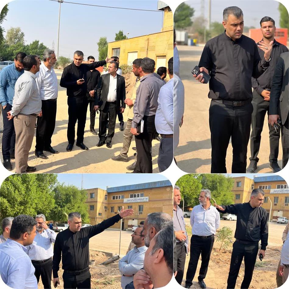 شرکت آب و فاضلاب اهواز پای تعهدات خود ایستاده است  آغاز عملیات اجرایی خط انتقال سه کیلومتری آب خام تأسیسات شهدای ام‌الغریب